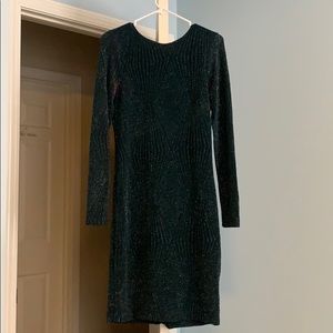 Stunning Dark Green Dress